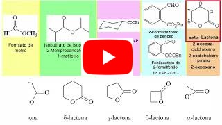 Ester nomenclature